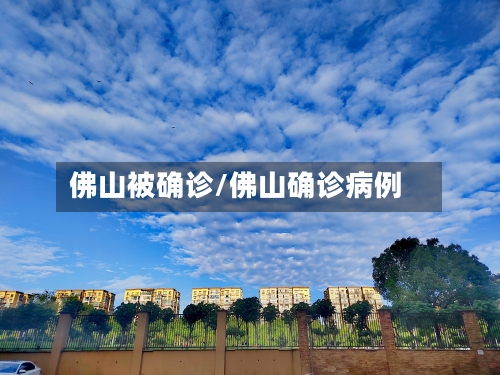 佛山被确诊/佛山确诊病例-第2张图片